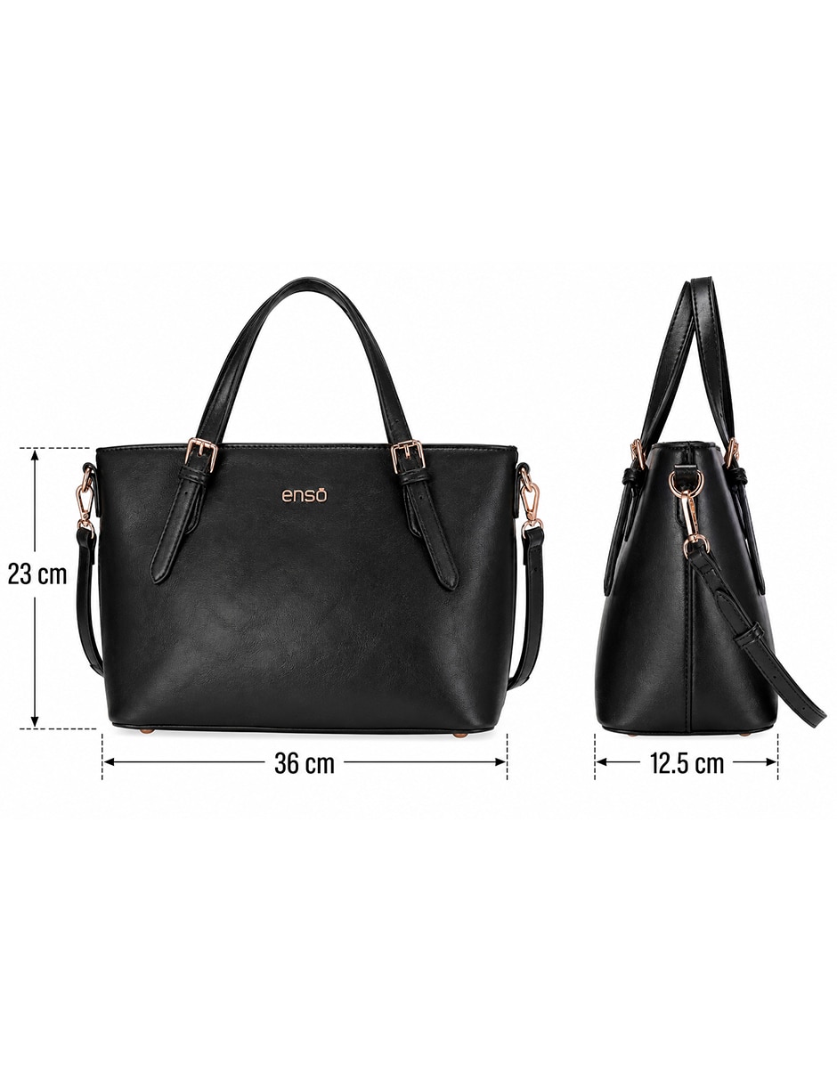 Set/Bolsa Tote Geometría Urbana No aplica de Poliuretano para (si aplica) Mujer 6