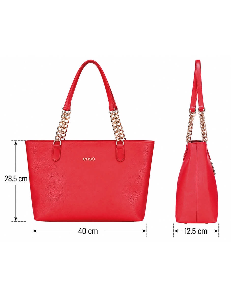 Set/Bolsa Tote Cadena Contemporánea No aplica de Poliuretano para (si aplica) Mujer 6