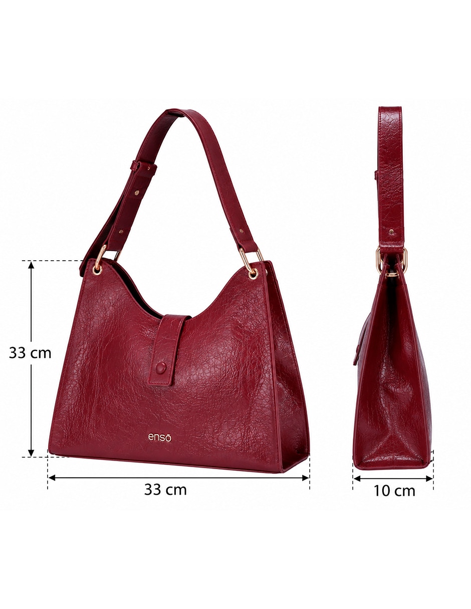 Set/Bolsa Hobo Triangular No aplica de Poliuretano para (si aplica) Mujer 6