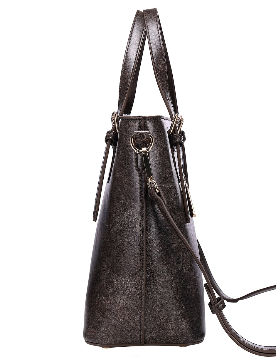 Set/Bolsa Tote Geometría Urbana No aplica de Poliuretano para (si aplica) Mujer 3