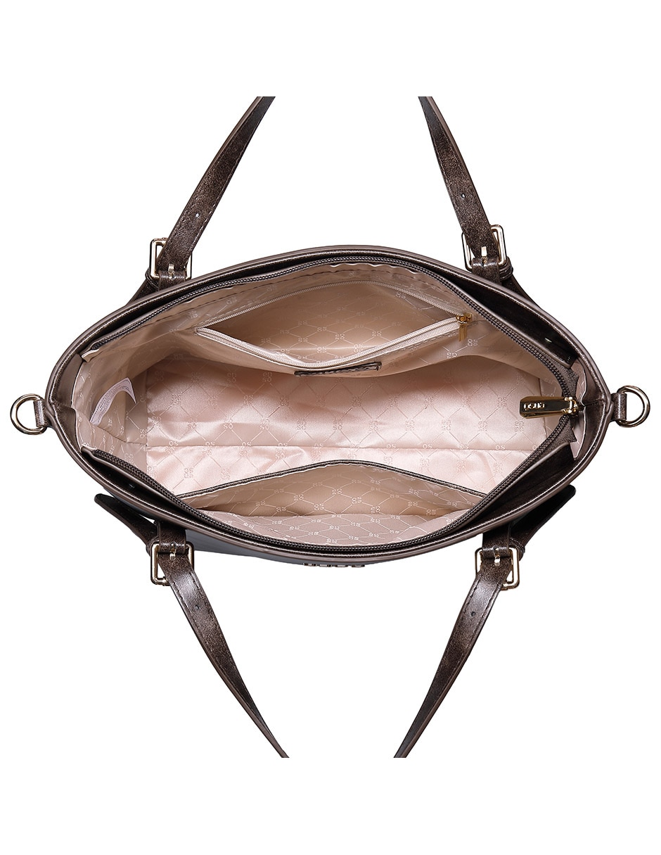 Set/Bolsa Tote Geometría Urbana No aplica de Poliuretano para (si aplica) Mujer 5