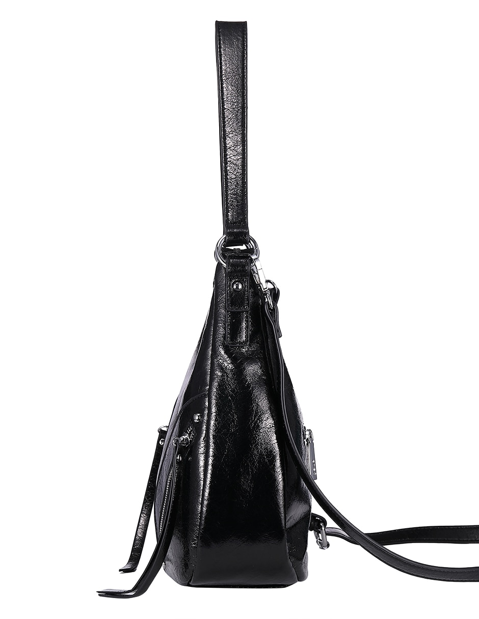 Set/Bolsa Hobo Baguette Fruncida No aplica de Poliuretano para (si aplica) Mujer 3