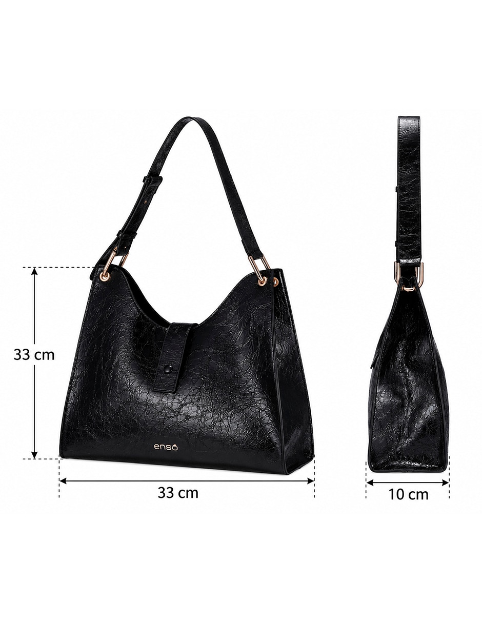 Set/Bolsa Hobo Triangular No aplica de Poliuretano para (si aplica) Mujer 6