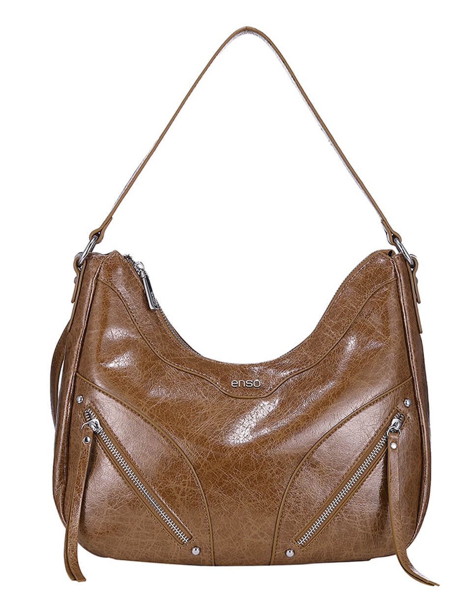 Set/Bolsa Hobo Baguette Fruncida No aplica de Poliuretano para (si aplica) Mujer