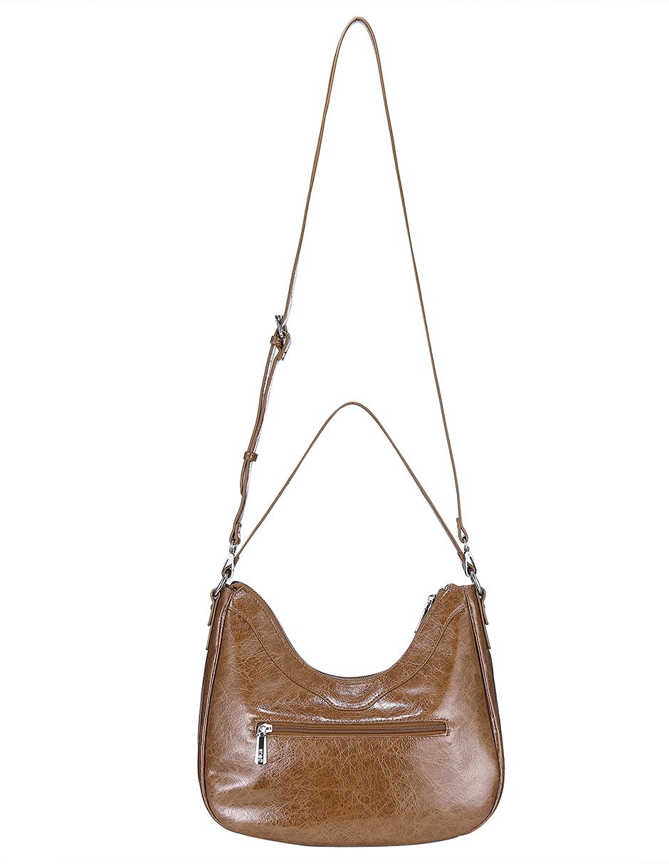 Set/Bolsa Hobo Baguette Fruncida No aplica de Poliuretano para (si aplica) Mujer 4