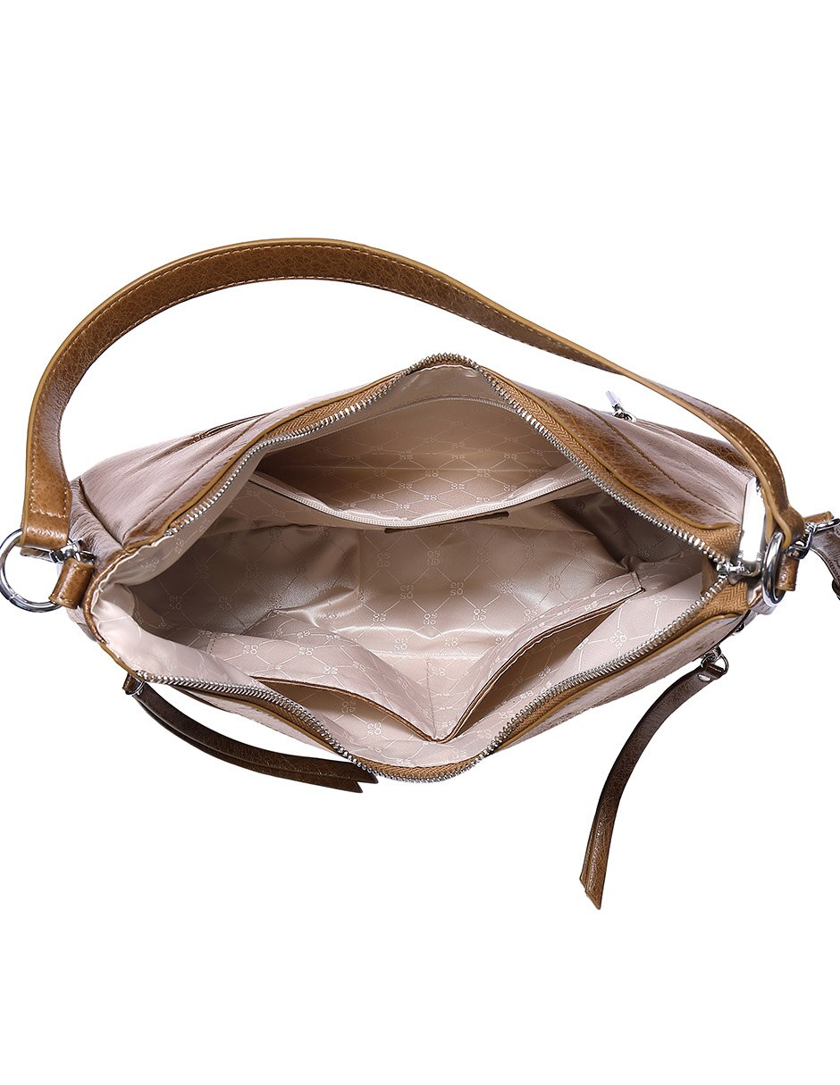Set/Bolsa Hobo Baguette Fruncida No aplica de Poliuretano para (si aplica) Mujer 5