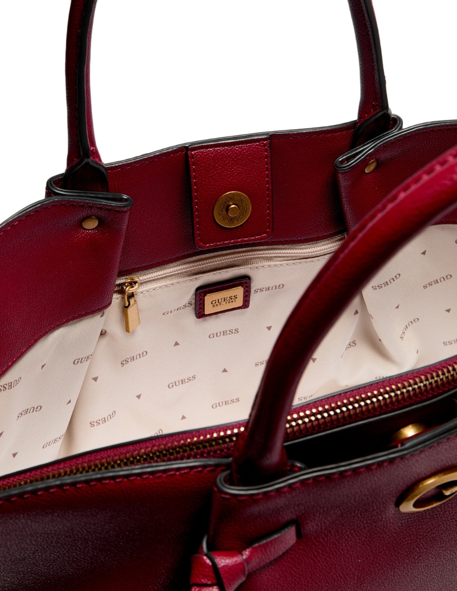 Set/Bolsa Satchel ALLEGRA Guess de Poliuretano para (si aplica) Mujer 4