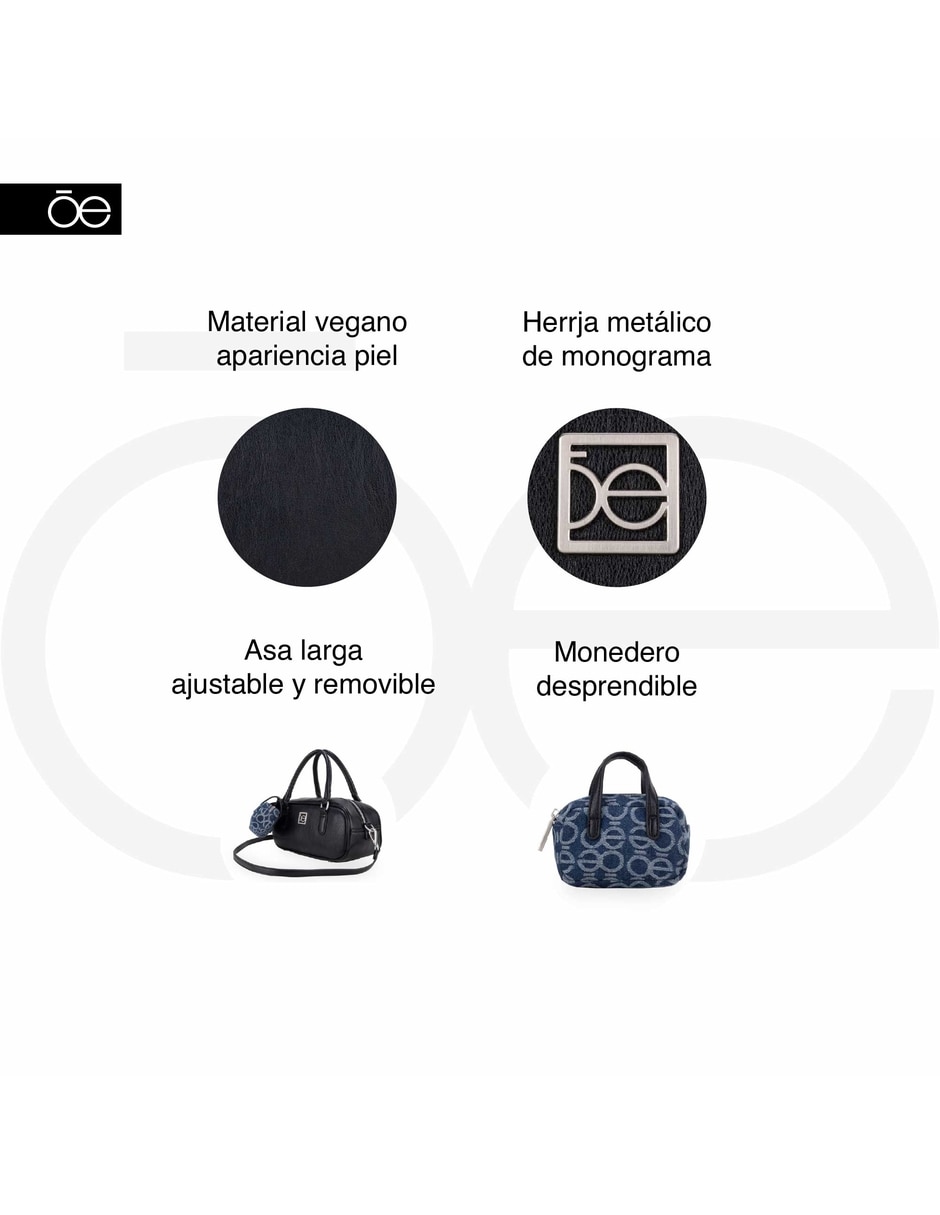 Bolsa bowler talin lisa de piel para mujer 8