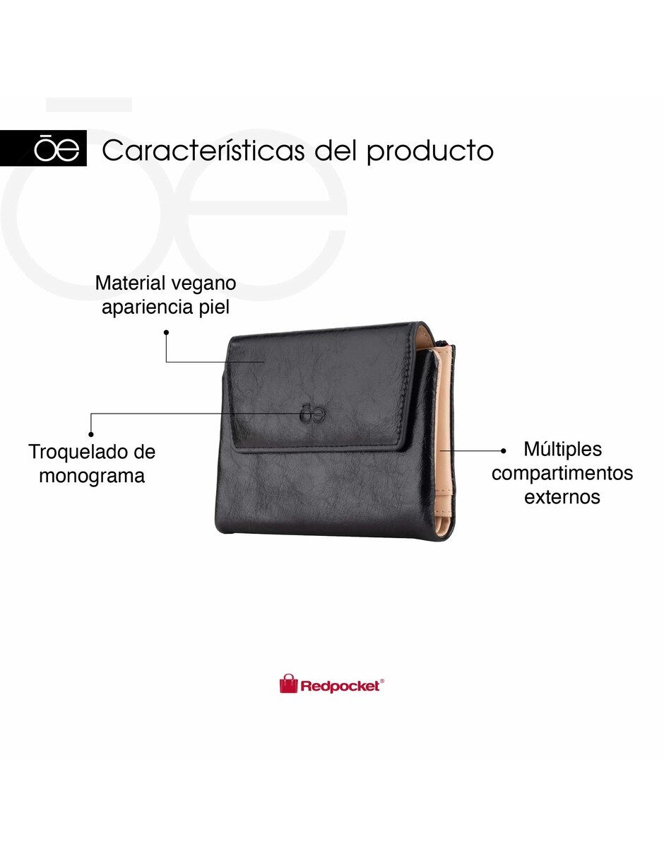 Cartera marwa lisa para mujer 7