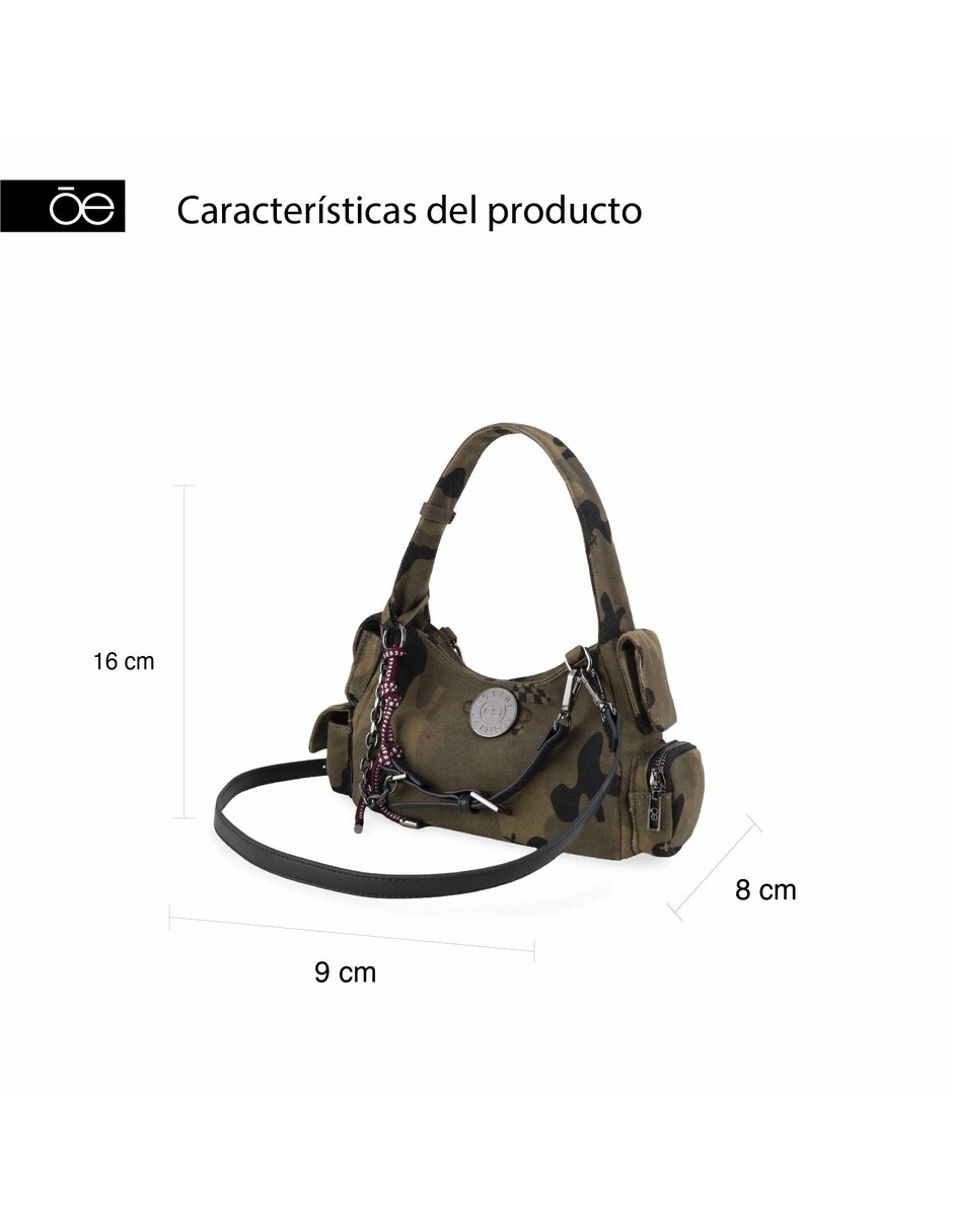 Bolsa shoulder lina lisa para mujer 10