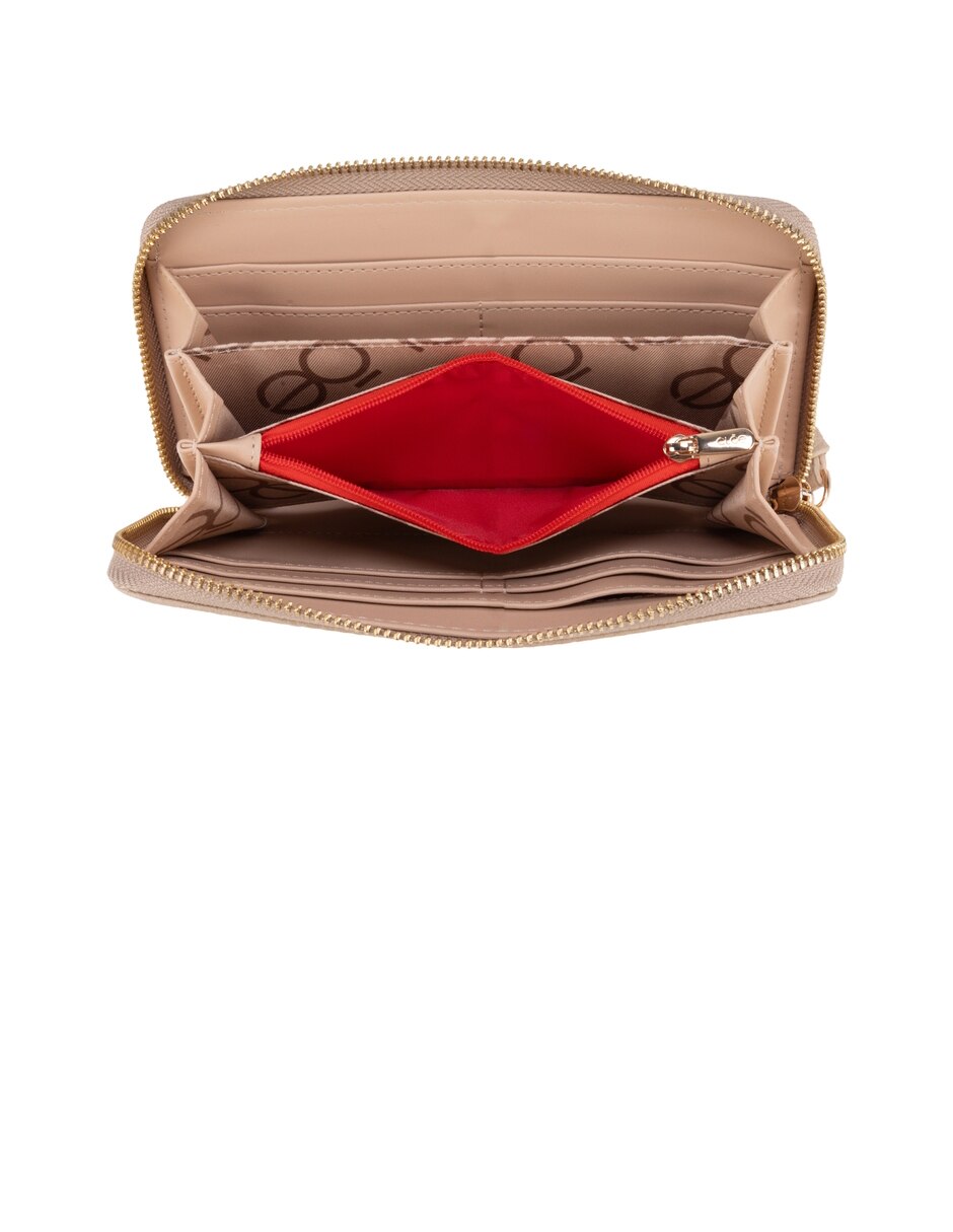 Cartera salmat lisa para mujer 4