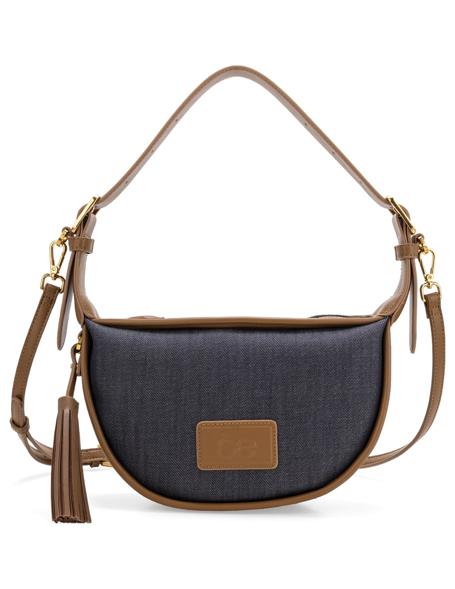 Bolsa hobo boheili de piel para mujer