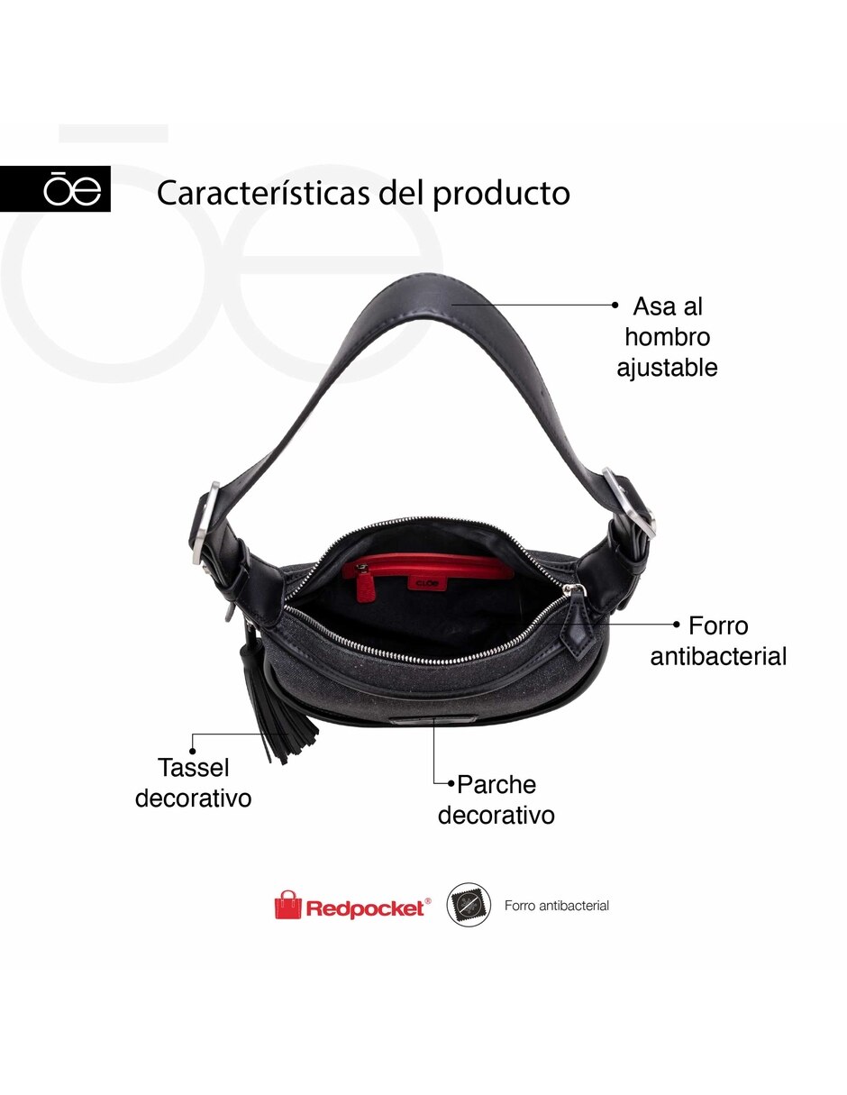Bolsa hobo boheili de piel para mujer 9