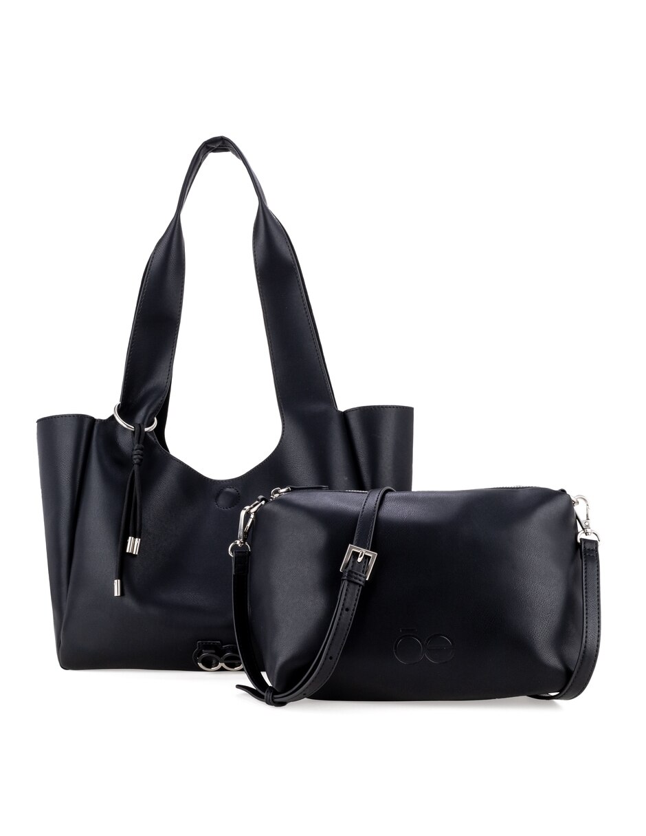 Bolsa tote fobini i de piel para mujer 5