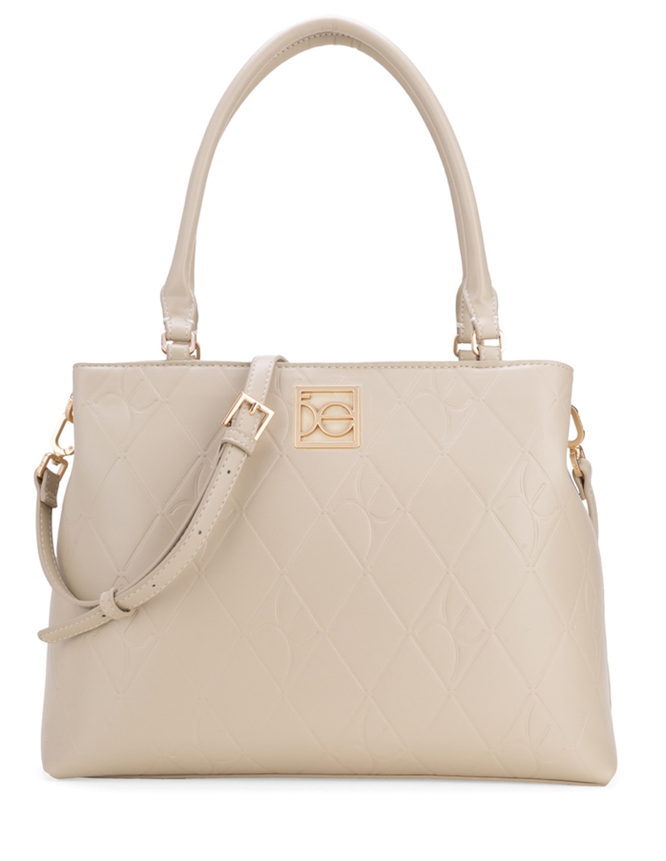 Bolsa satchel sensyali i de piel para mujer