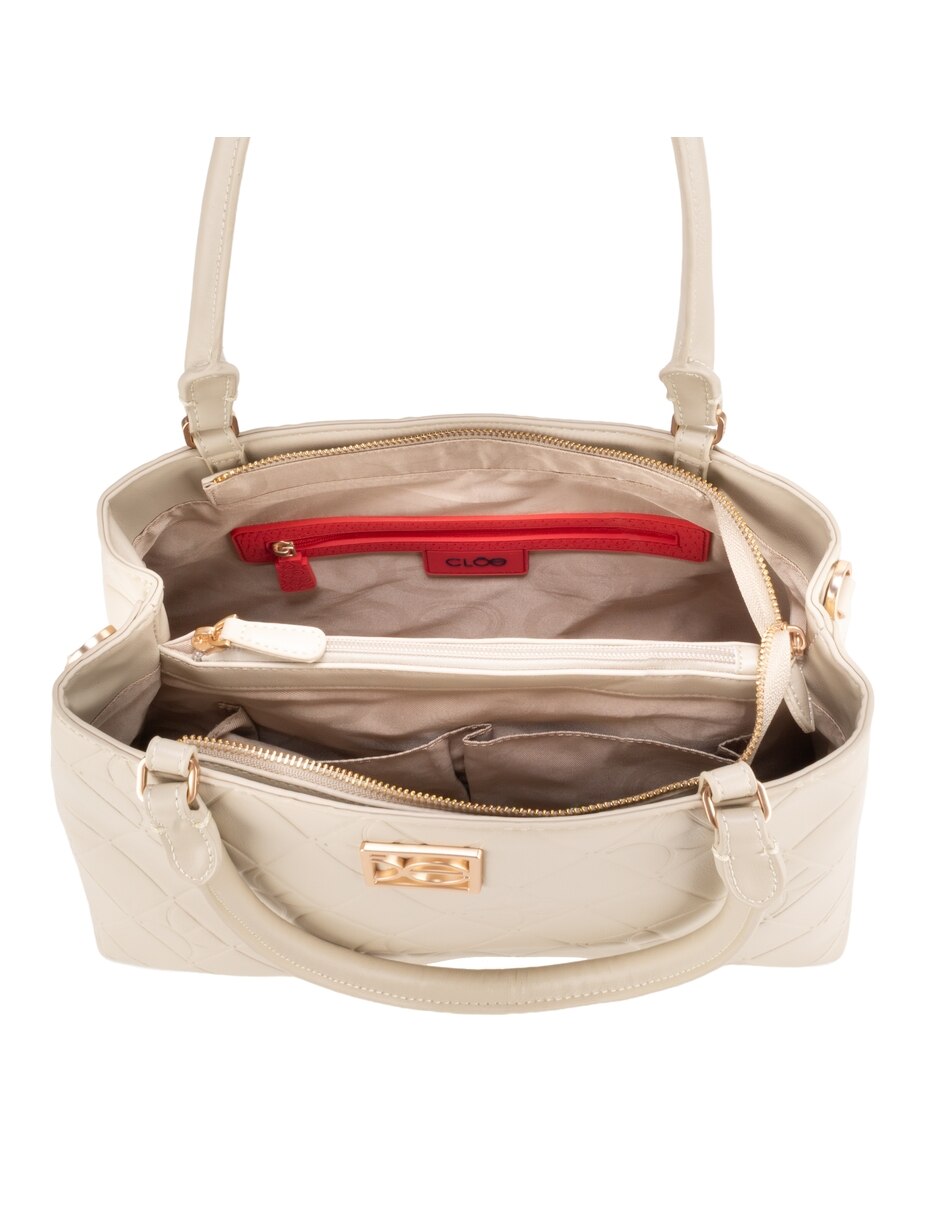 Bolsa satchel sensyali i de piel para mujer 5