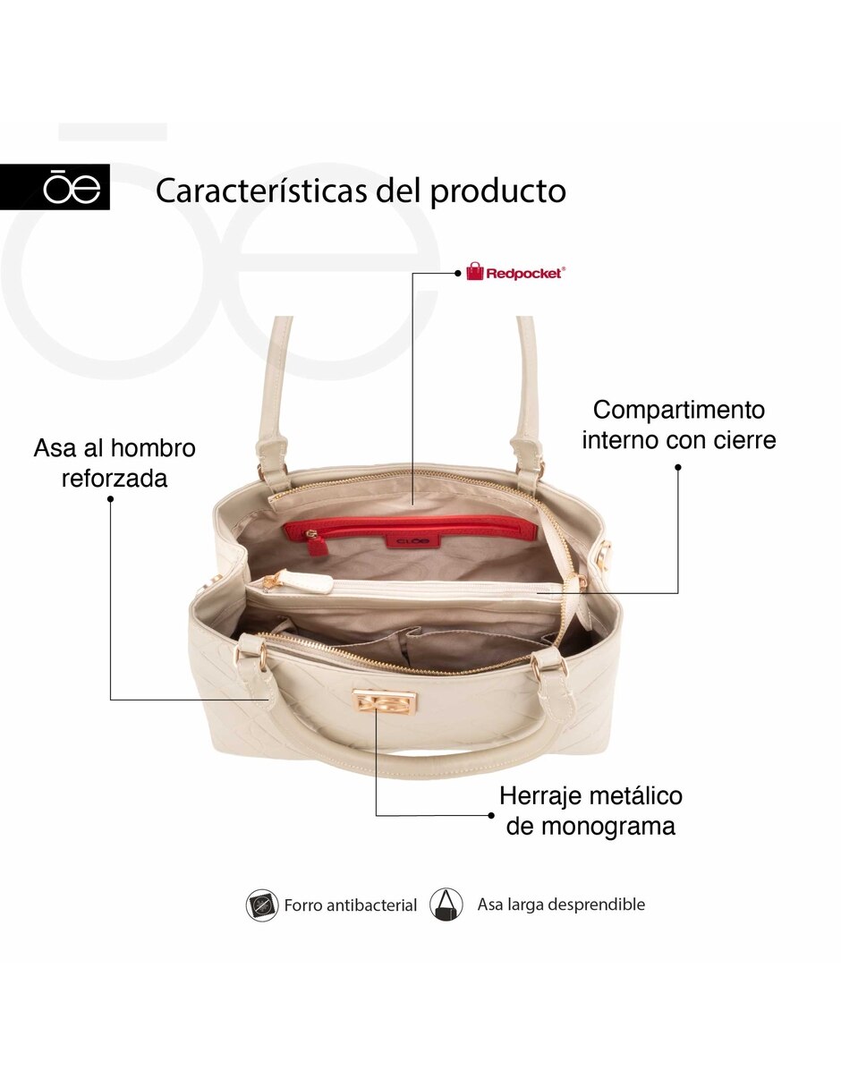 Bolsa satchel sensyali i de piel para mujer 8