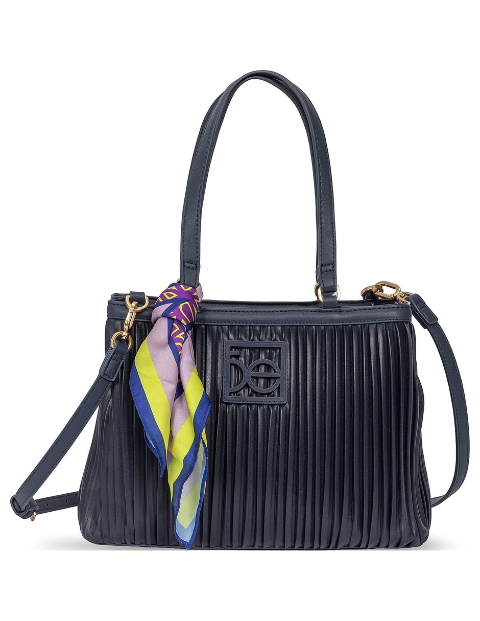 Bolsa satchel banyla i de piel para mujer