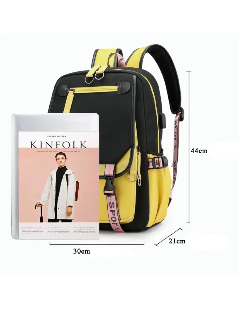 Mochila con portalaptop impermeable