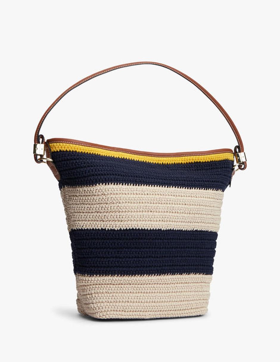 Bolsa bucket de algodón para mujer 2