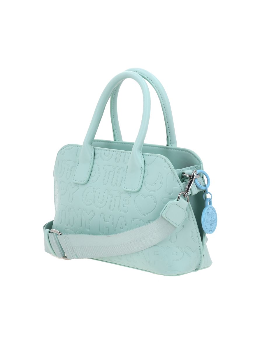 Bolsa satchel dove polly pocket para mujer 4
