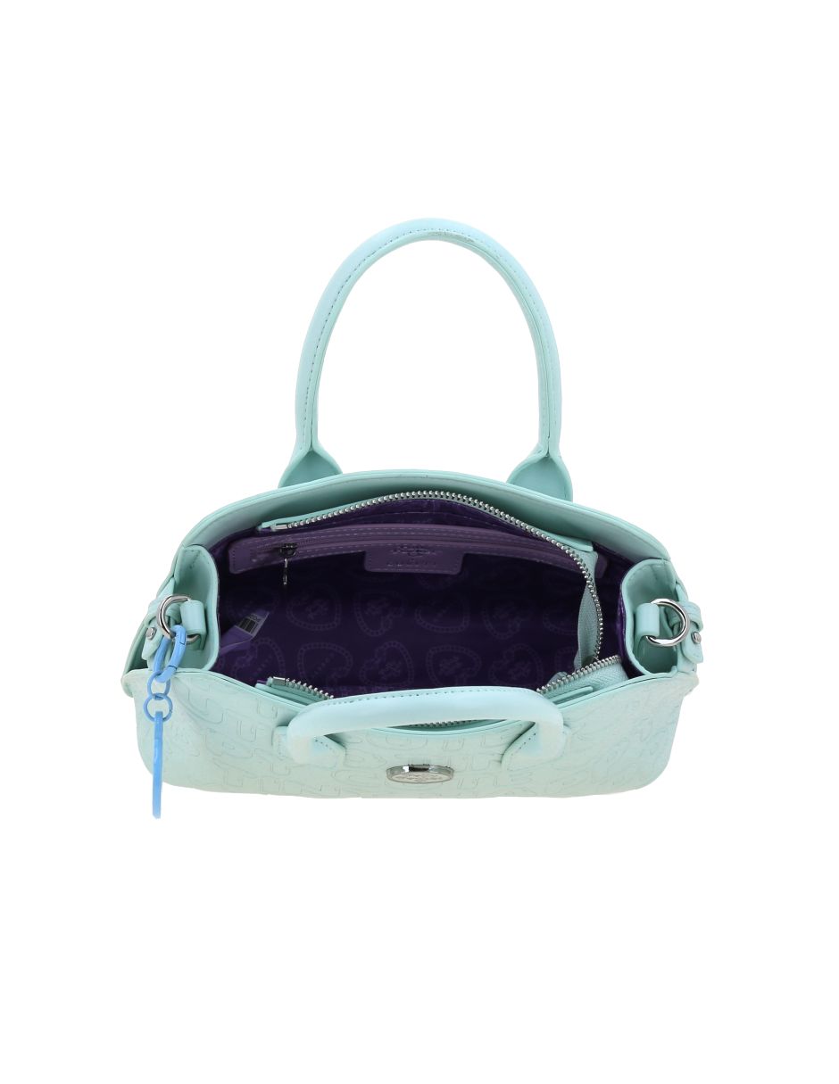 Bolsa satchel dove polly pocket para mujer 6