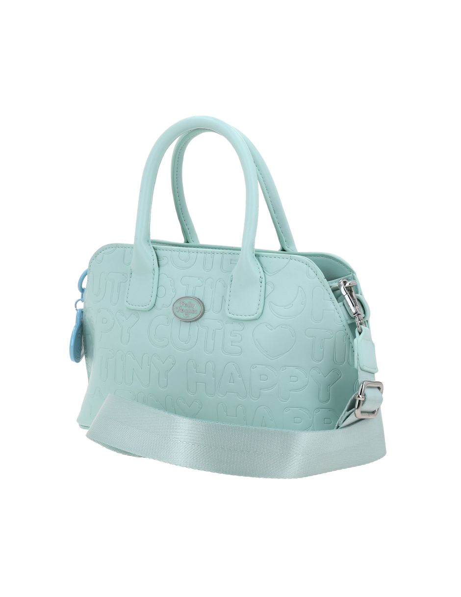 Bolsa satchel dove polly pocket para mujer 9