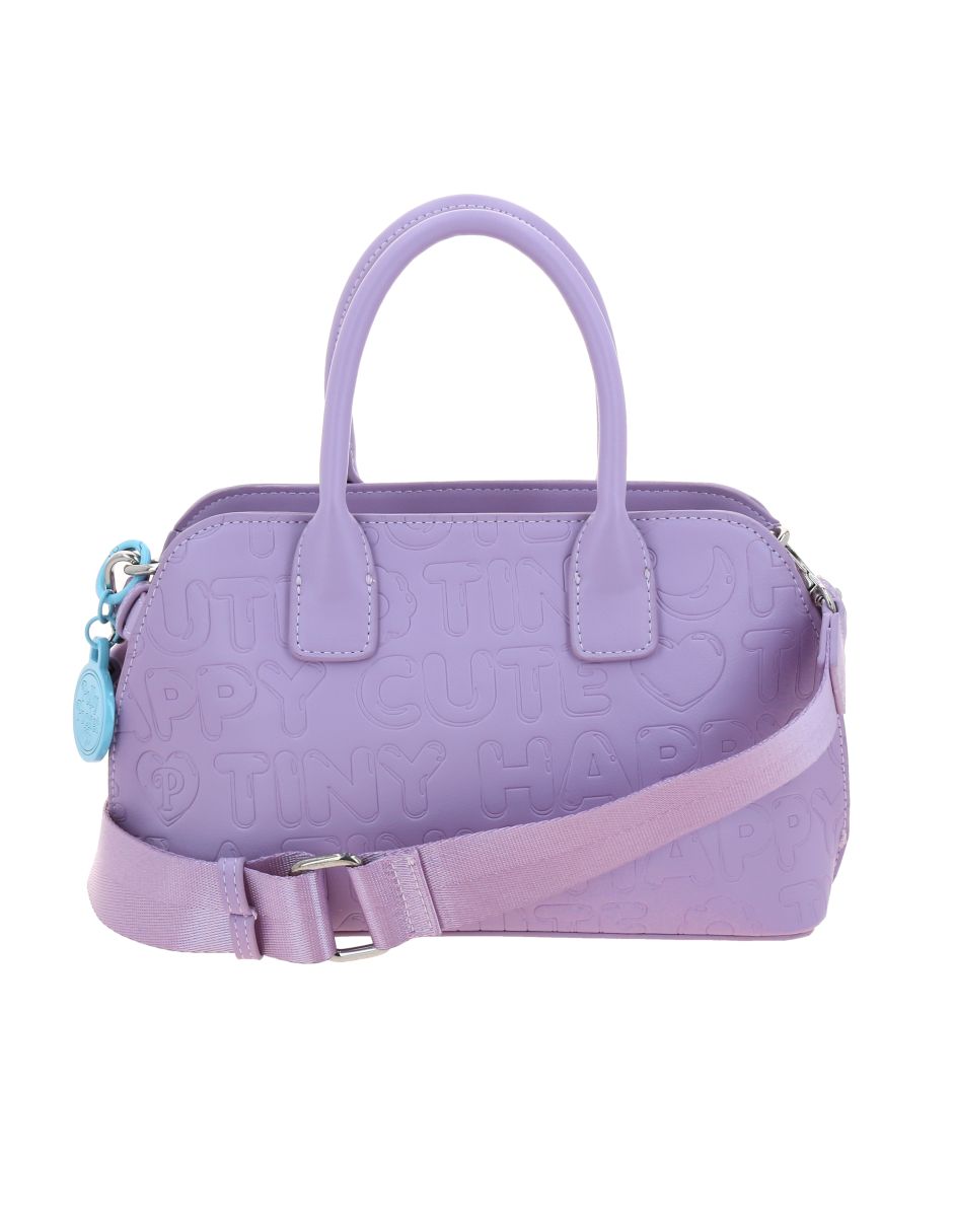 Bolsa satchel dove polly pocket para mujer 8