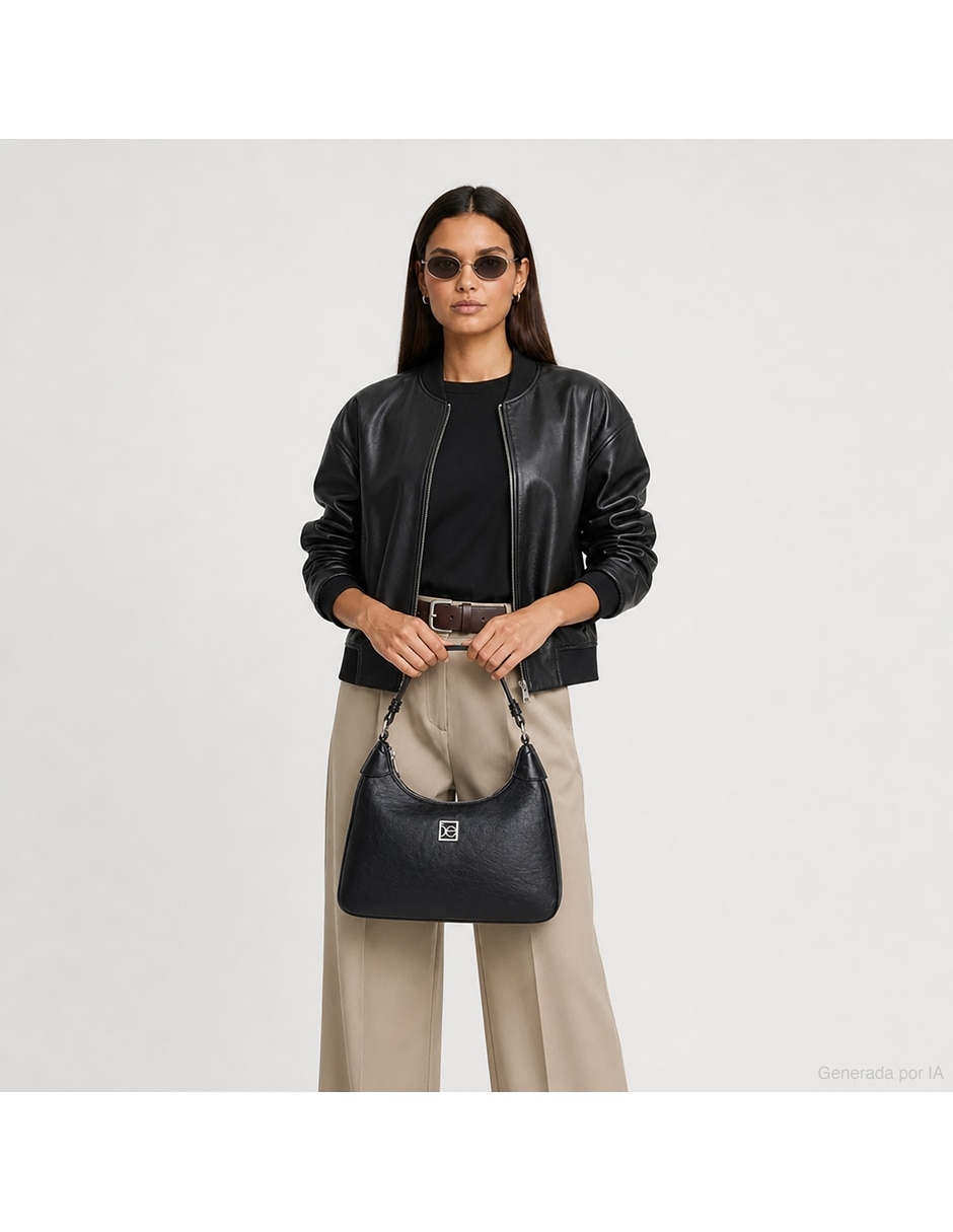 Bolsa hobo jana lisa de piel para mujer Bolsa hobo jana lisa de piel para mujer