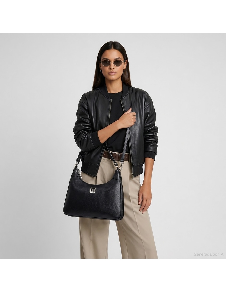 Bolsa hobo jana lisa de piel para mujer 2