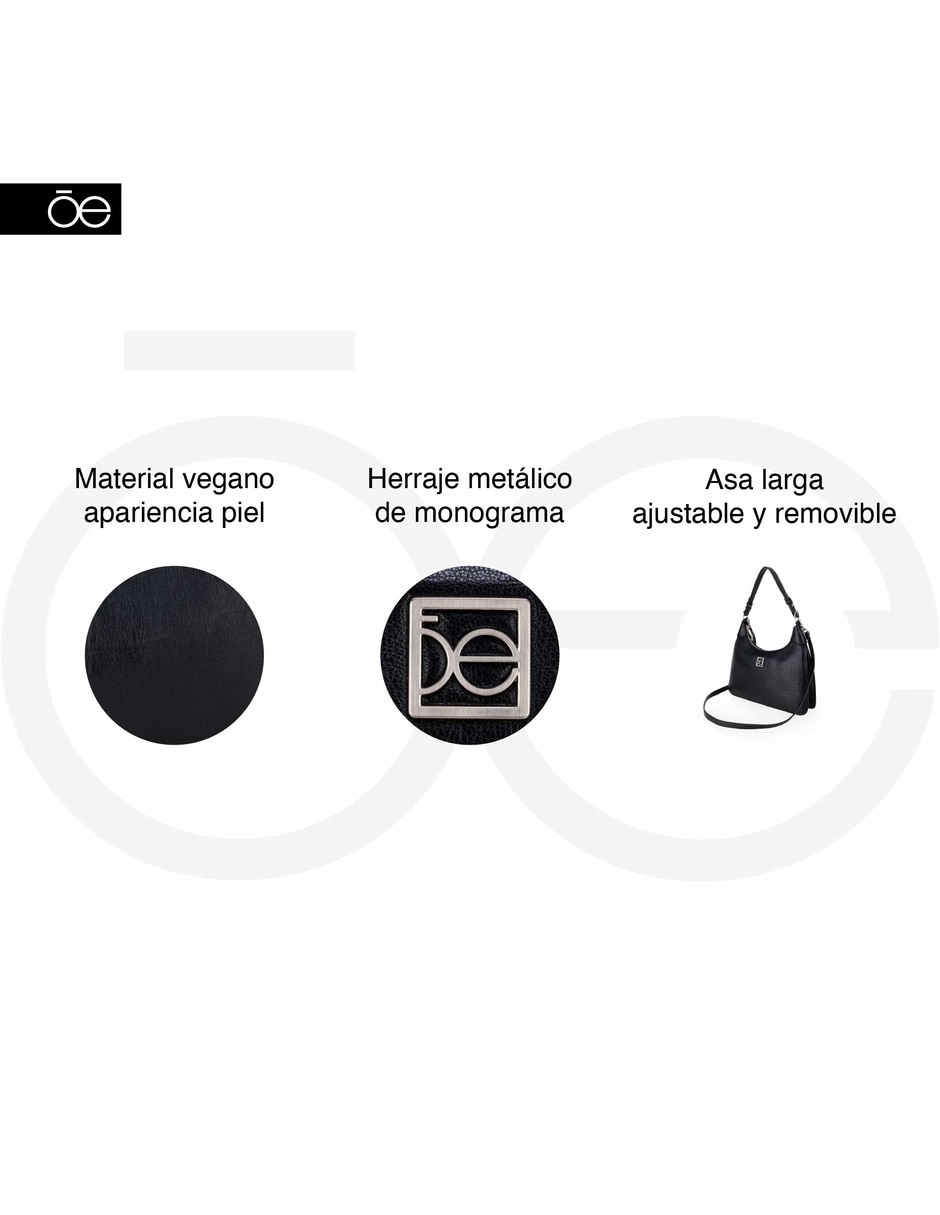 Bolsa hobo jana lisa de piel para mujer 9