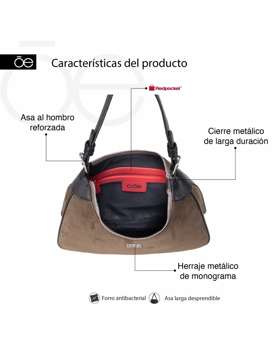 Bolsa hobo jana lisa de piel para mujer 8