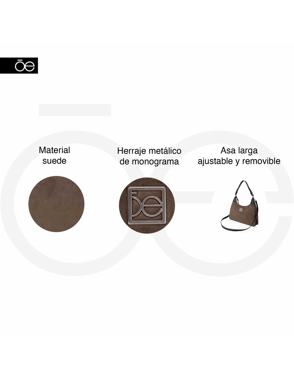 Bolsa hobo jana lisa de piel para mujer 9