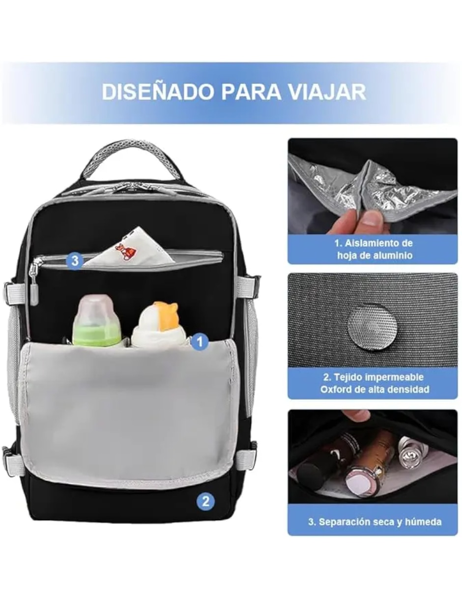 Mochila para viaje impermeable 4