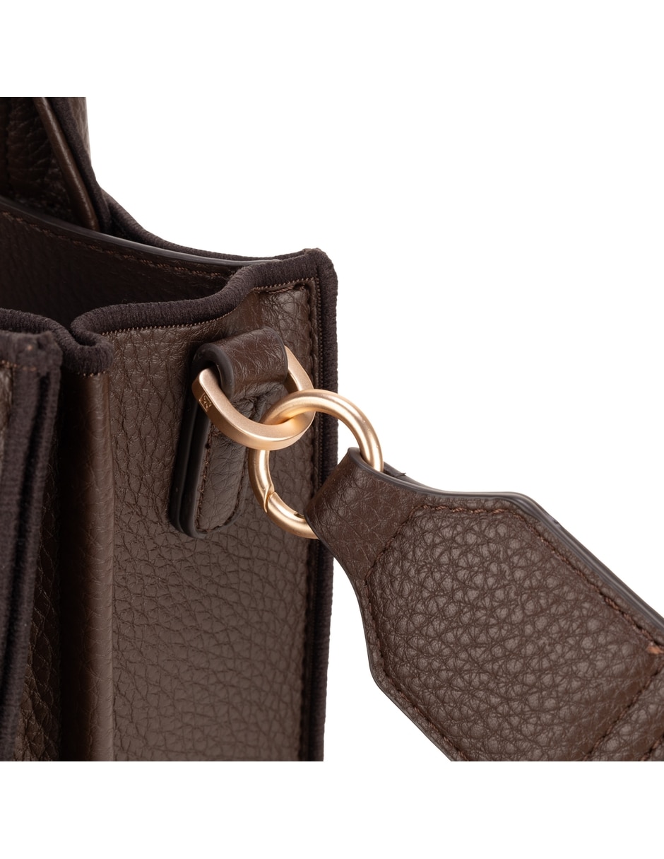 Bolsa satchel jumail i de piel para mujer 6