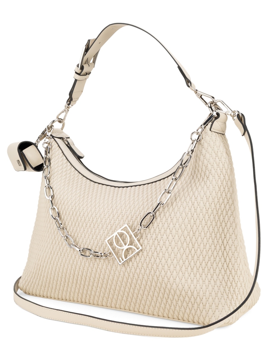Bolsa hobo raferi ii de piel para mujer