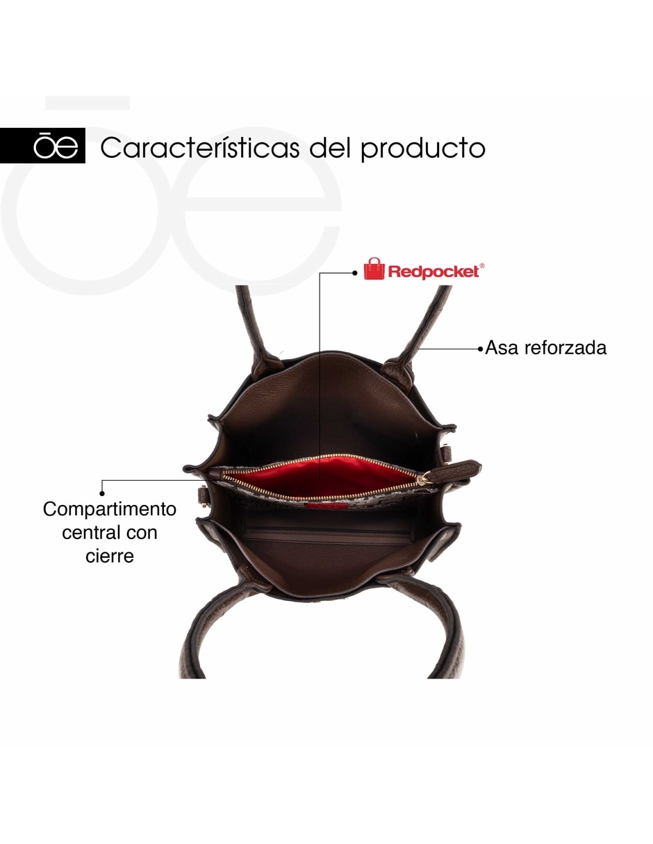 Bolsa satchel jumail i de piel para mujer 7