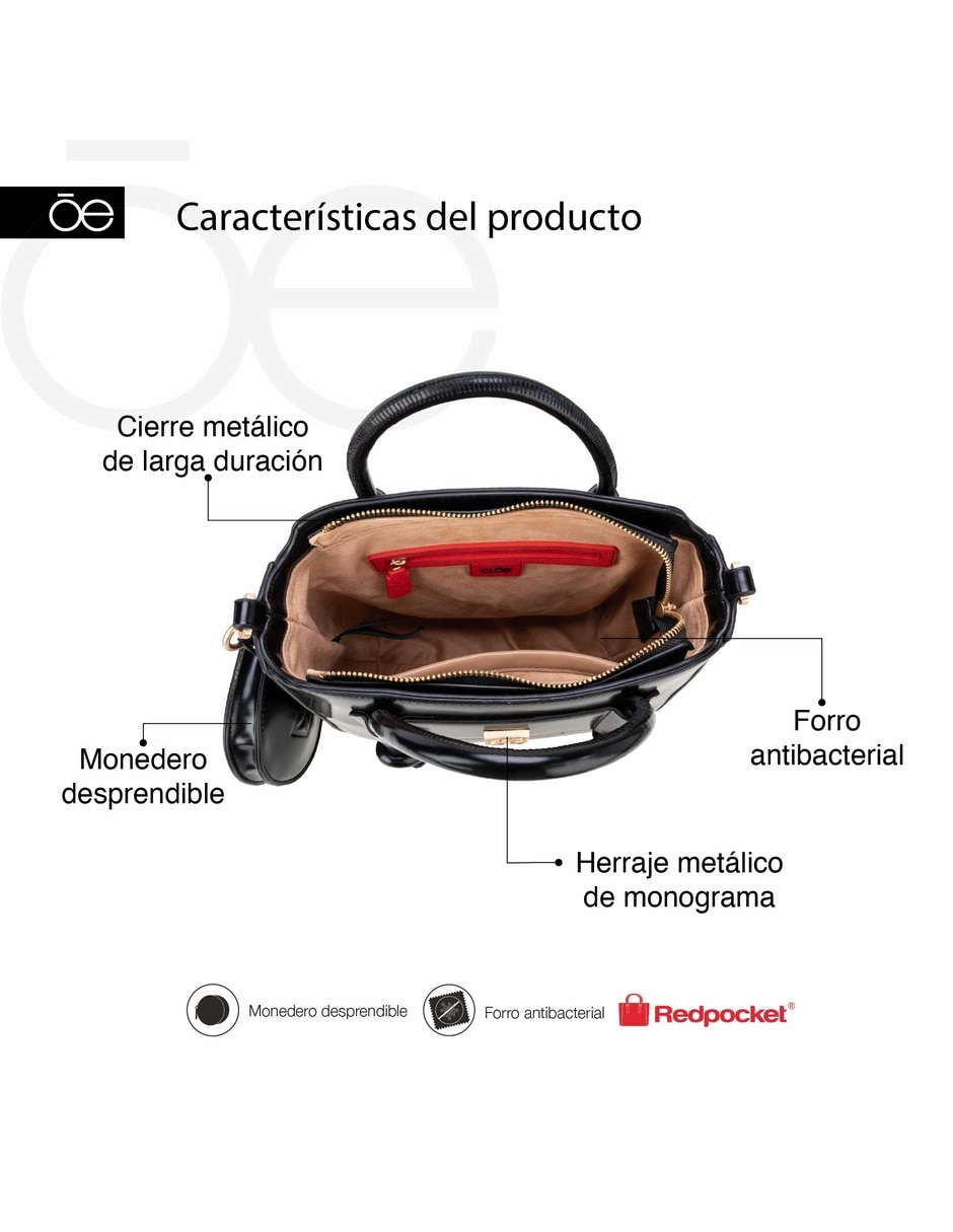 Bolsa tote lildania i de piel para mujer 8