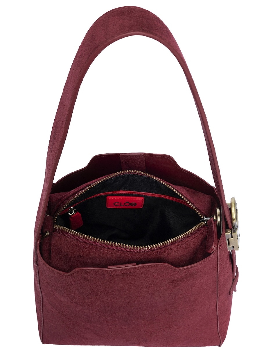 Bolsa hobo zaina de piel para mujer 6