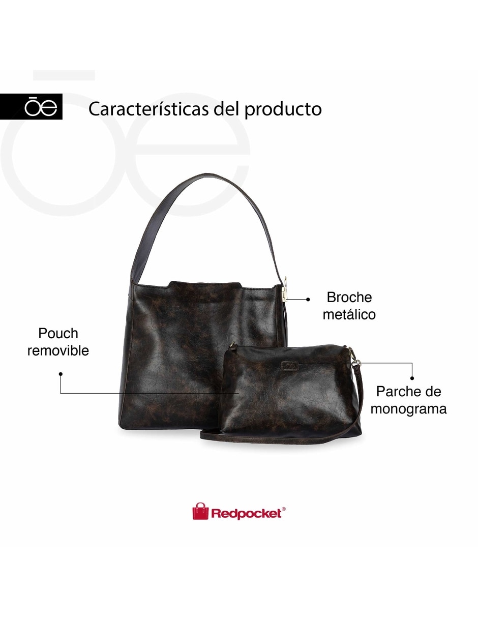 Bolsa hobo zaina de piel para mujer 12
