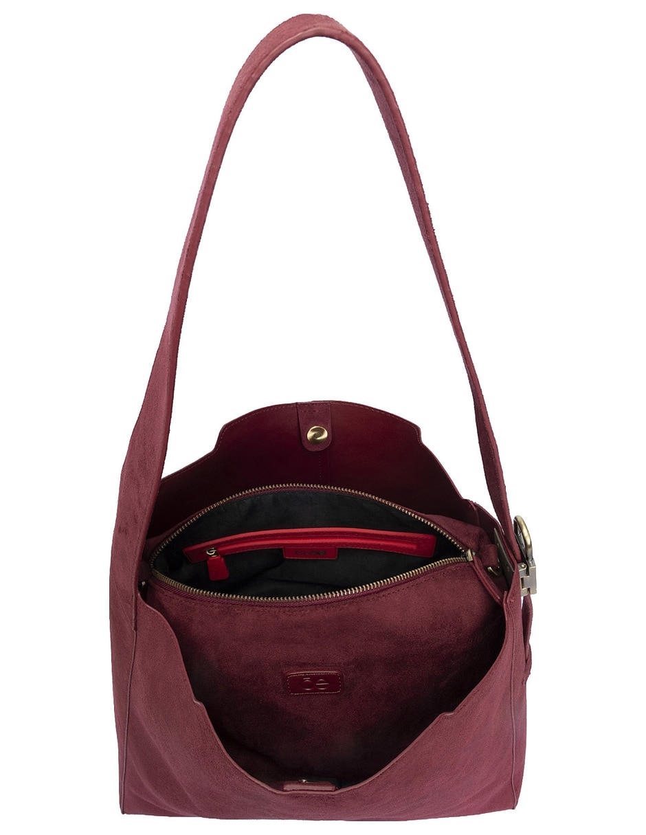 Bolsa hobo zaina de piel para mujer 6