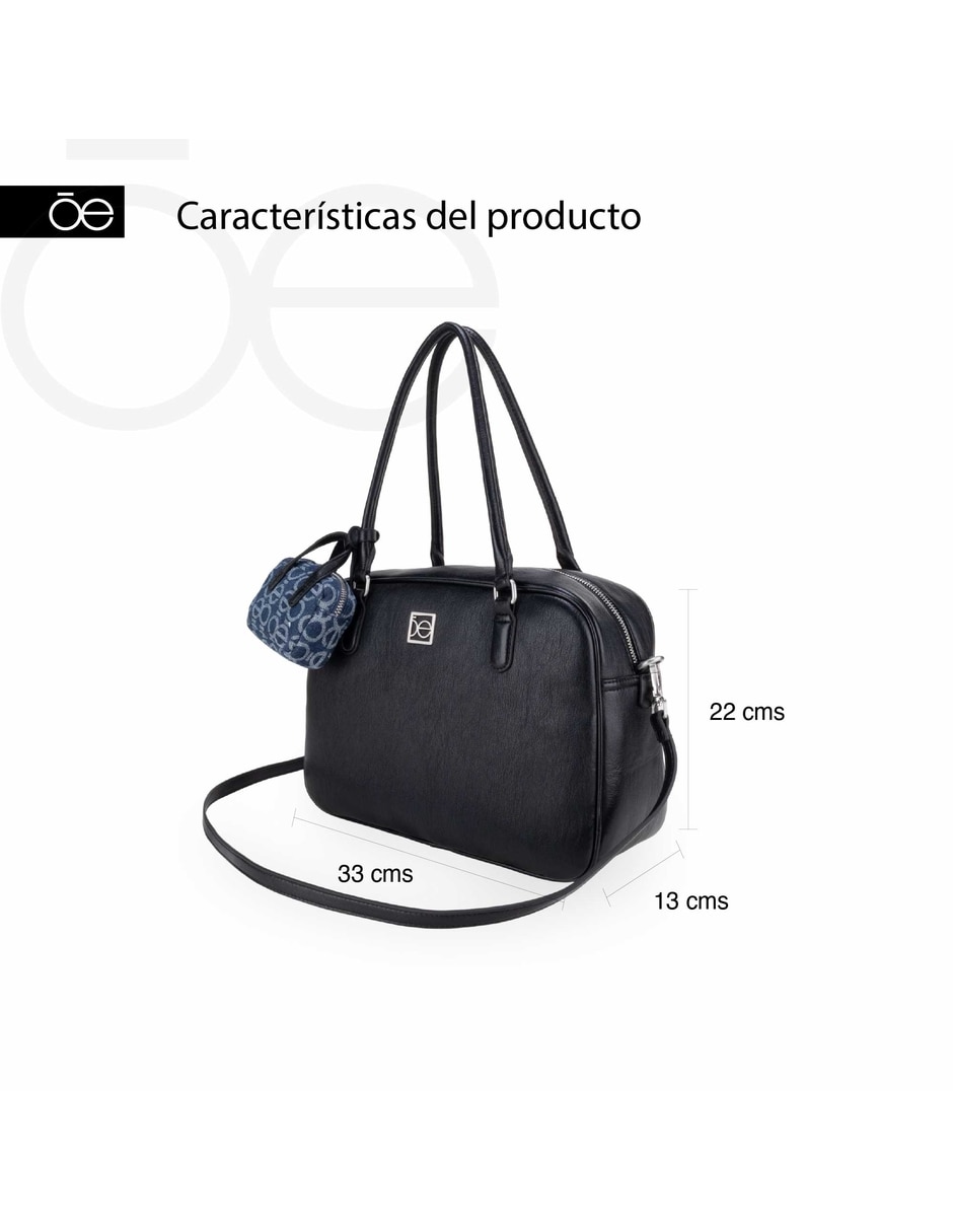 Set/Bolsa Bowler TALIN Lisa de Piel vegana para (si aplica) Mujer 9