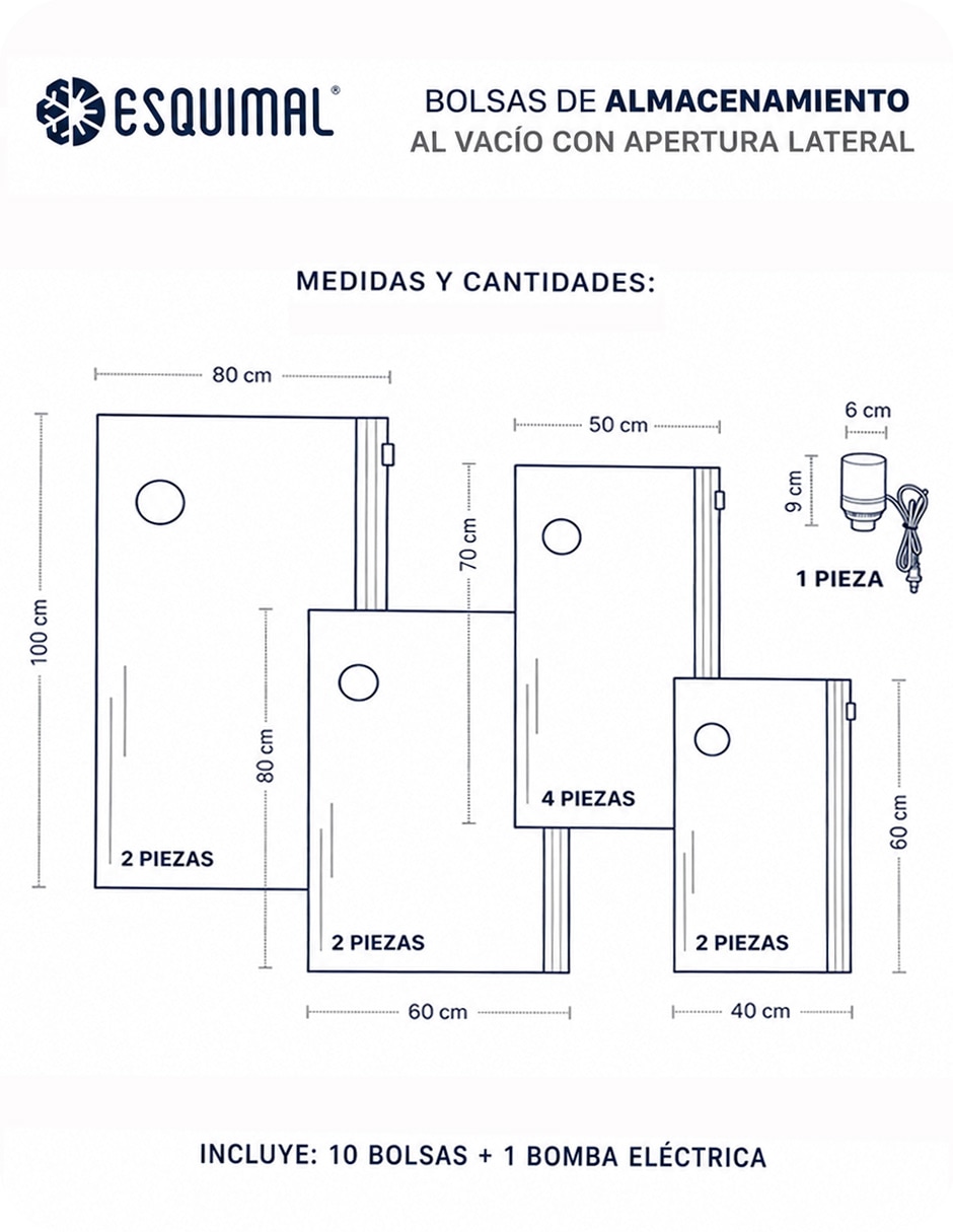 Bolsa al vacío 10