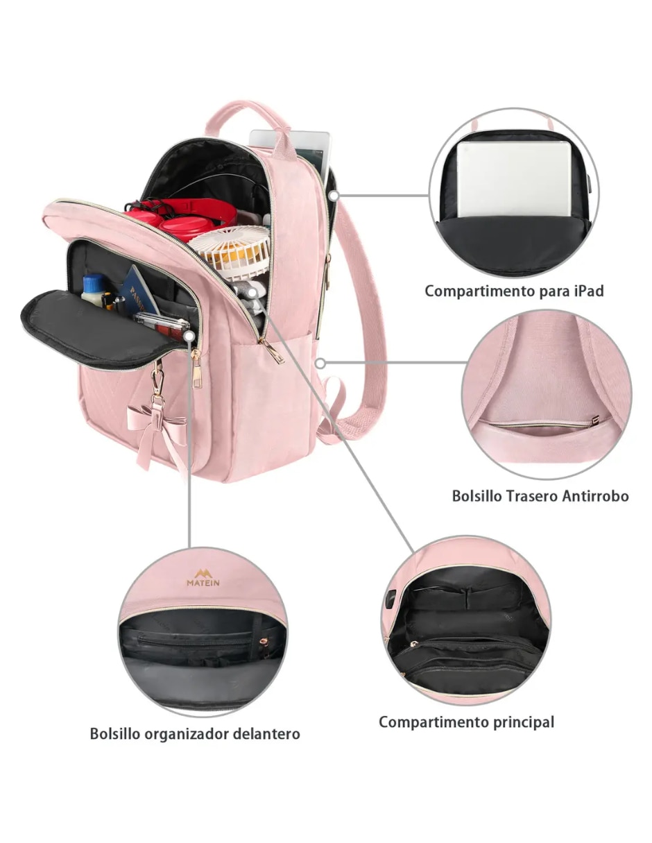 Mochila antirrobo impermeable