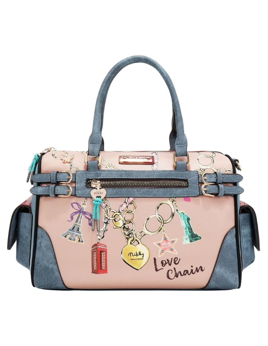 Set/Bolsa Satchel LOVE CHAIN No aplica de Poliuretano para (si aplica) Mujer