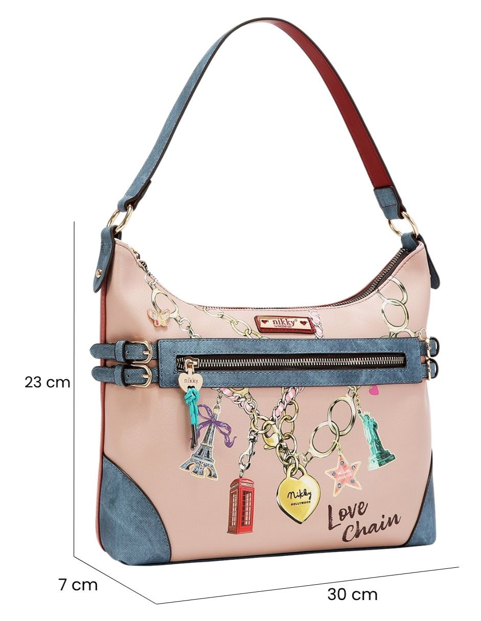 Set/Bolsa Hobo LOVE CHAIN No aplica de Poliuretano para (si aplica) Mujer 6