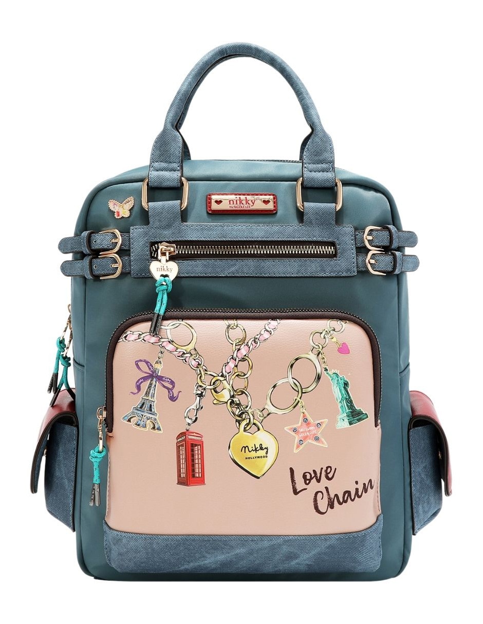 Set/Bolsa Backpack LOVE CHAIN No aplica de Poliuretano para (si aplica) Mujer