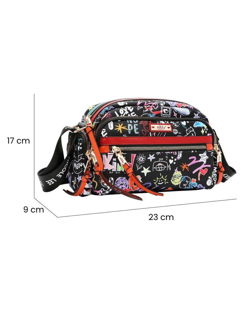 Set/Bolsa Crossbody JUST FOR FUN No aplica de Nylon para (si aplica) Mujer 7
