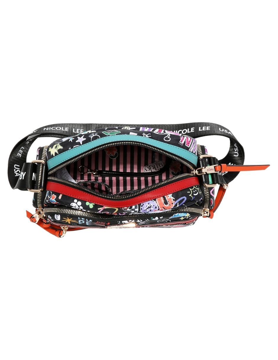 Set/Bolsa Crossbody JUST FOR FUN No aplica de Nylon para (si aplica) Mujer 5