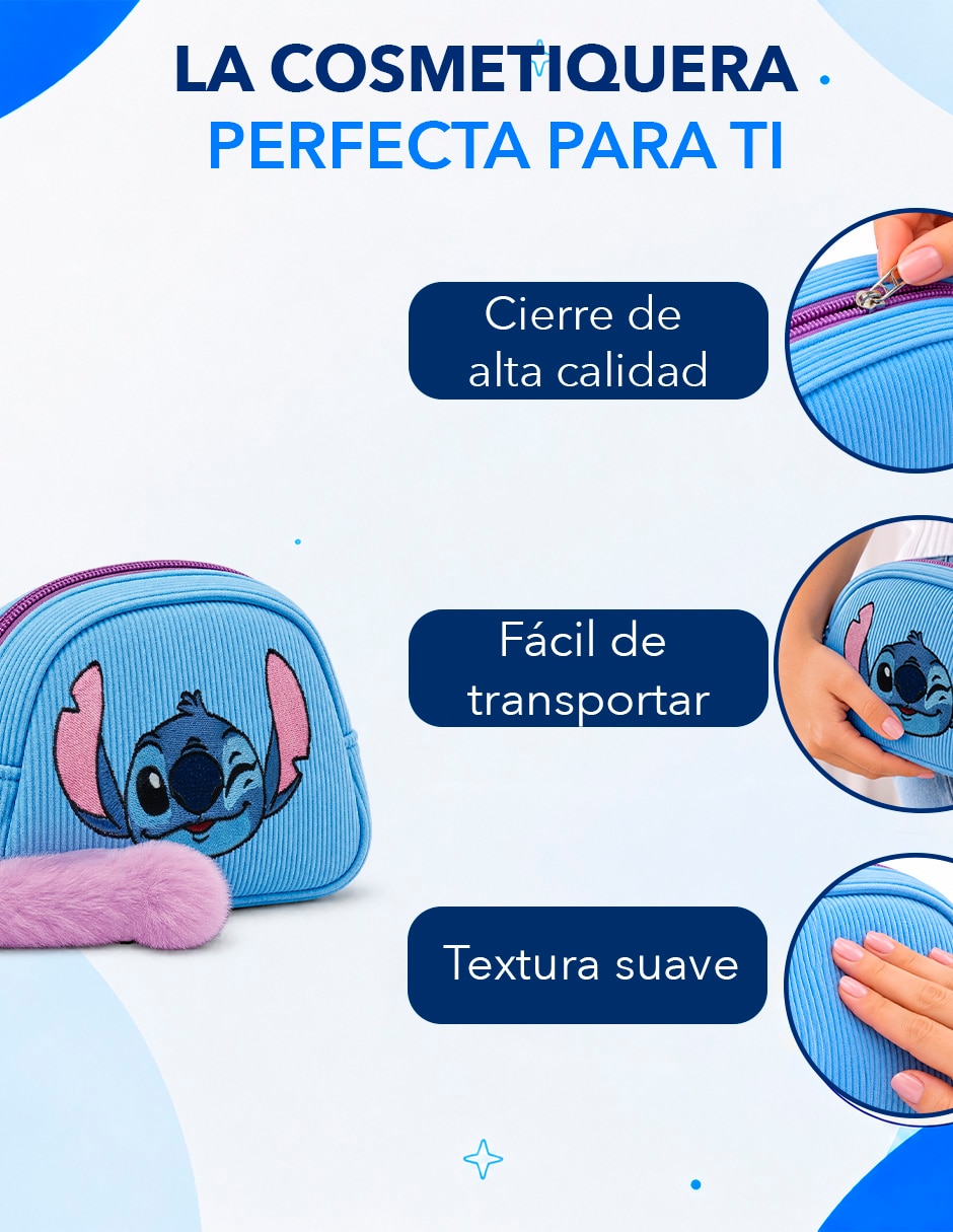 Cosmetiquera De viaje Stitch No de Poliéster Individual piezas (si aplica) para Mujer 2